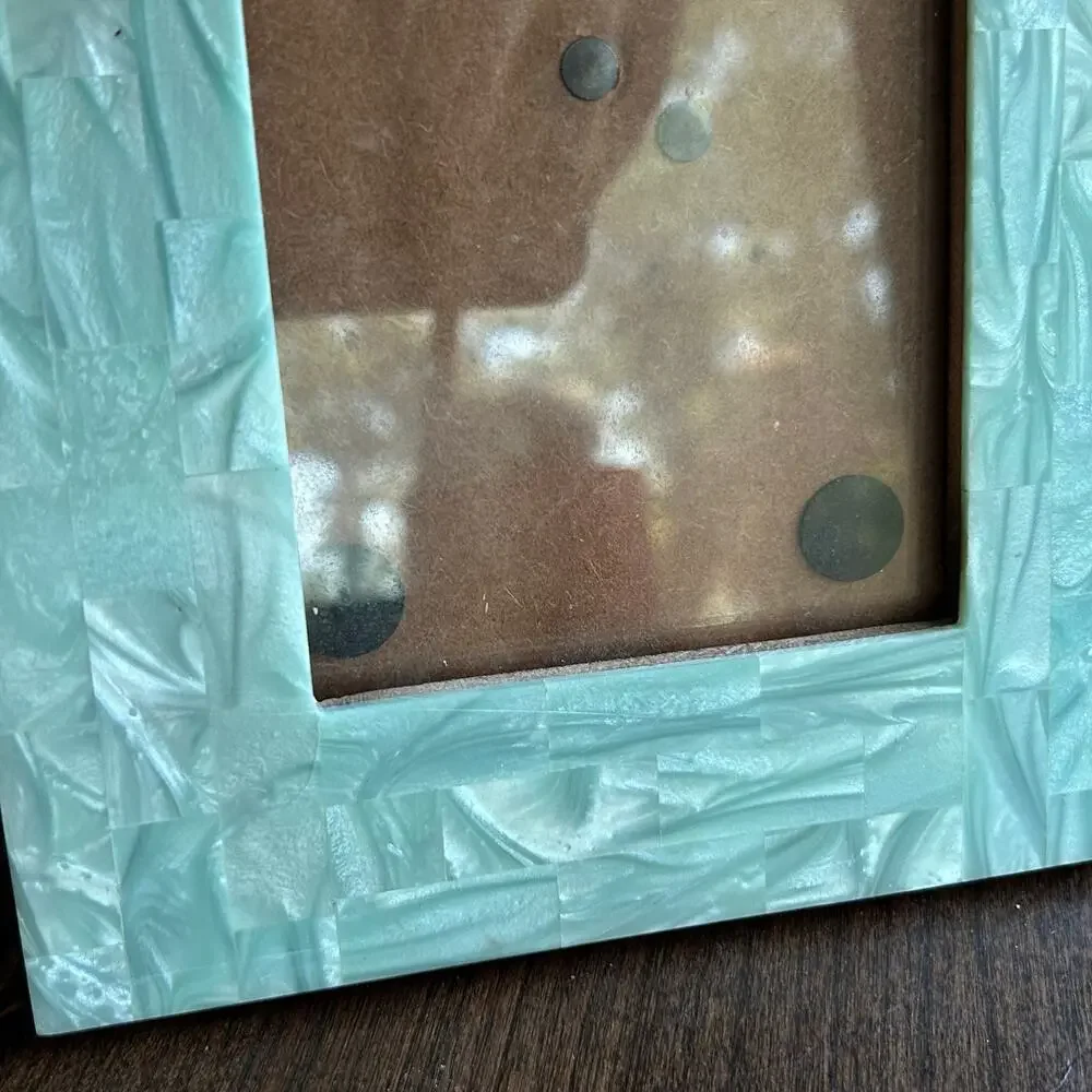 Blue Mother of Pearl Frame | 4x6